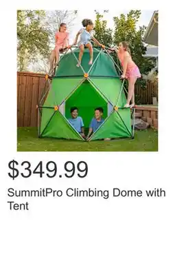 Costco SummitPro Climbing Dome with Tent offer
