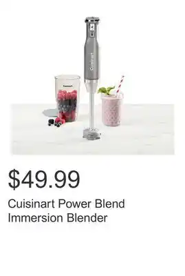 Costco Cuisinart Power Blend Immersion Blender offer