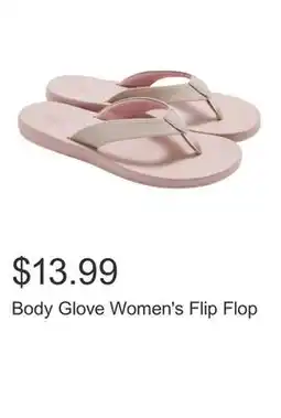 Costco Body Glove Women's Flip Flop offer