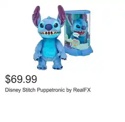 Costco Disney Stitch Puppetronic by RealFX offer