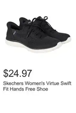 Costco Skechers Women's Virtue Swift Fit Hands Free Shoe offer