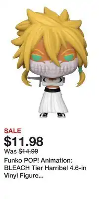 Game Stop Funko POP! Animation: BLEACH Tier Harribel 4.6-in Vinyl Figure GameStop Exclusive offer