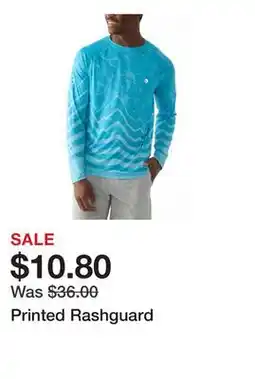 Belk Printed Rashguard offer