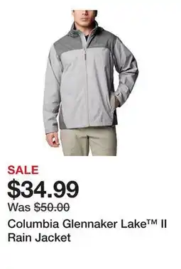 Belk Columbia Glennaker Lake II Rain Jacket offer