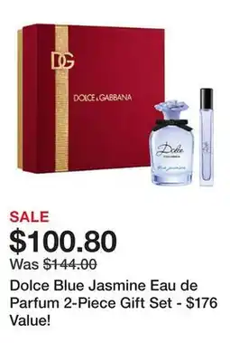 Belk Dolce Blue Jasmine Eau de Parfum 2-Piece Gift Set - $176 Value! offer