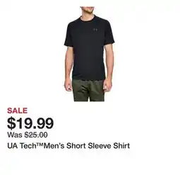 Belk UA Tech Men's Short Sleeve Shirt offer