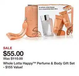 Belk Whole Lotta Happy Perfume & Body Gift Set - $155 Value! offer