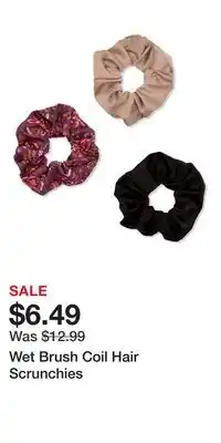 Ulta Beauty Wet Brush Coil Hair Scrunchies offer
