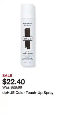 Ulta Beauty dpHUE Color Touch-Up Spray offer