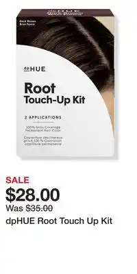 Ulta Beauty dpHUE Root Touch Up Kit offer