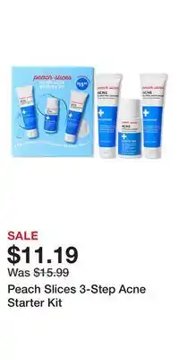 Ulta Beauty Peach Slices 3-Step Acne Starter Kit offer
