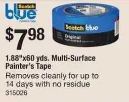 The Home Depot Multi-Surface Painter's Tape offer