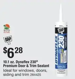 The Home Depot Dynaflex 230 premium door & trim sealant offer