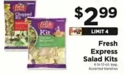 ShopRite Fresh express salad kits offer