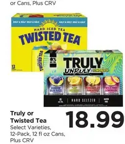Food 4 Less Truly or Twisted Tea offer