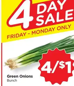Food 4 Less Green Onions offer