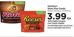 Food 4 Less Hershey's Share Size Candy offer