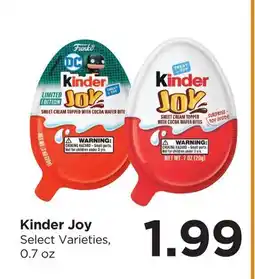 Food 4 Less Kinder Joy offer