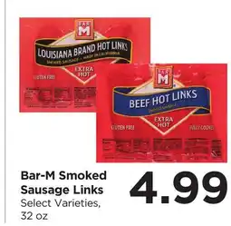 Food 4 Less Bar-M Smoked Sausage Links offer