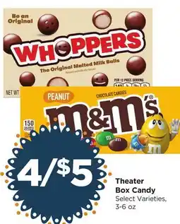 Food 4 Less Theater Box Candy offer