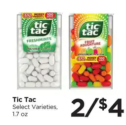 Food 4 Less Tic Tac offer