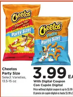 Food 4 Less Cheetos Party Size offer