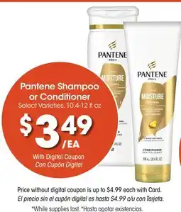 Ralphs Pantene Shampoo or Conditioner offer