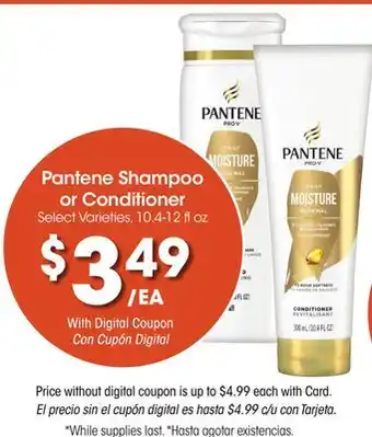Ralphs Pantene Shampoo or Conditioner offer