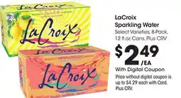 Ralphs LaCroix Sparkling Water offer
