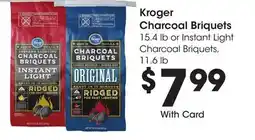 Ralphs Kroger Charcoal Briquets offer