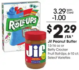 Ralphs Jif Peanut Butter offer