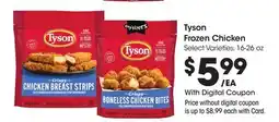 Ralphs Tyson Frozen Chicken offer