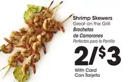 Ralphs Shrimp Skewers offer