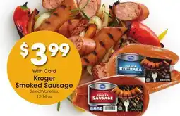 Ralphs Kroger Smoked Sausage offer