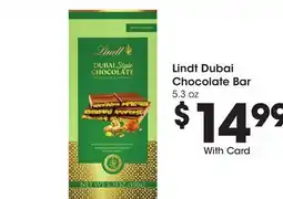Ralphs Lindt Dubai Chocolate Bar offer
