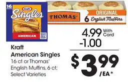 Ralphs Kraft American Singles offer
