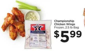 Food 4 Less Championship Chicken Wings offer