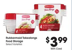 Ralphs Rubbermaid Takealongs Food Storage offer
