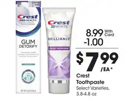 Ralphs Crest Toothpaste offer