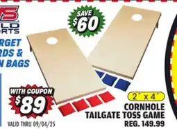 Big 5 Wild Sports Regulation Width and Length Wood Cornhole Game offer