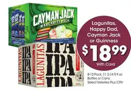 Ralphs Lagunitas, Happy Dad, Cayman Jack or Guinness offer