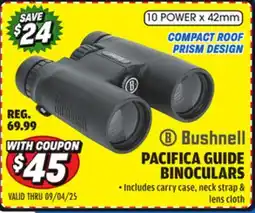 Big 5 Bushnell Pacifica Guide 10x42mm Binoculars offer