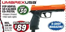 Big 5 Umarex P2P HDP50 CO2 .50-Caliber Pistol offer