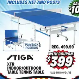 Big 5 Stiga XTR Indoor/Outdoor Table Tennis Table offer