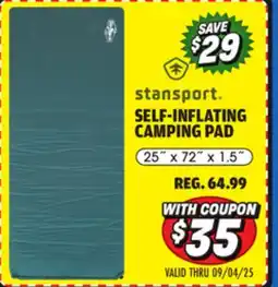 Big 5 Stansport Self-Inflating Air Mattress offer