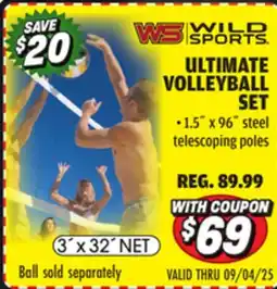 Big 5 Wild Sports Ultimate Volleyball Set offer