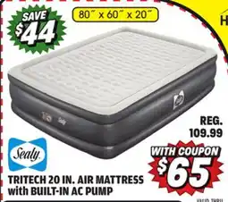 Big 5 Sealy Tritech 20 Queen Air Mattress with Built-in AC Pump offer
