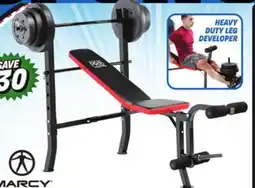 Big 5 Marcy Pro Weight Bench with 100-lb. Weight Set offer