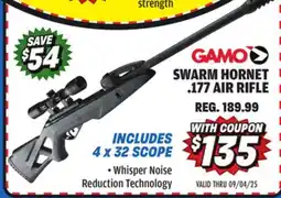 Big 5 Gamo Swarm Hornet .177 Air Rifle offer