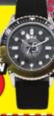 Big 5 Peanuts 75th Anniversary Black Strap Watch offer